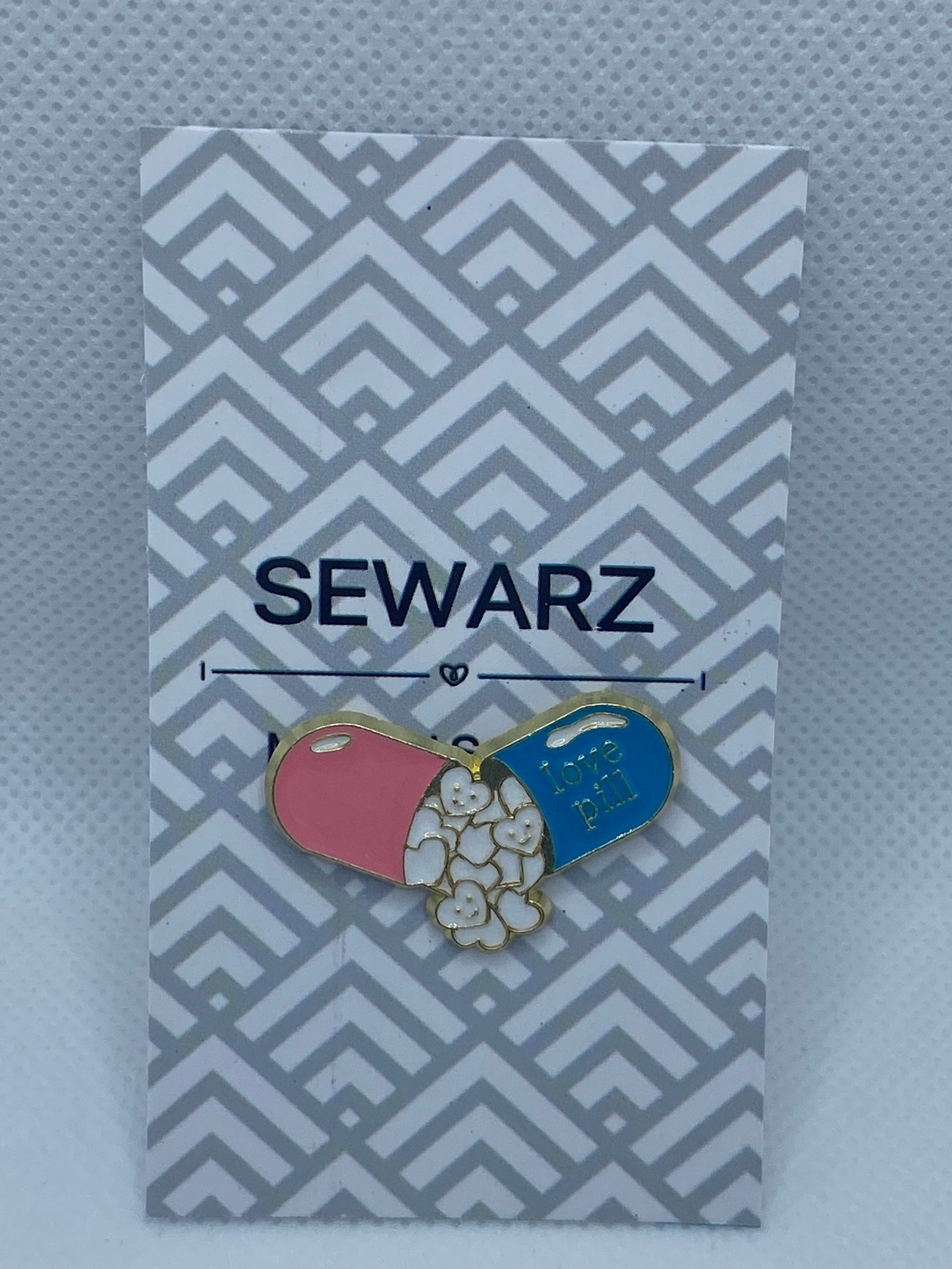 Pharmacy Medicine Brooch