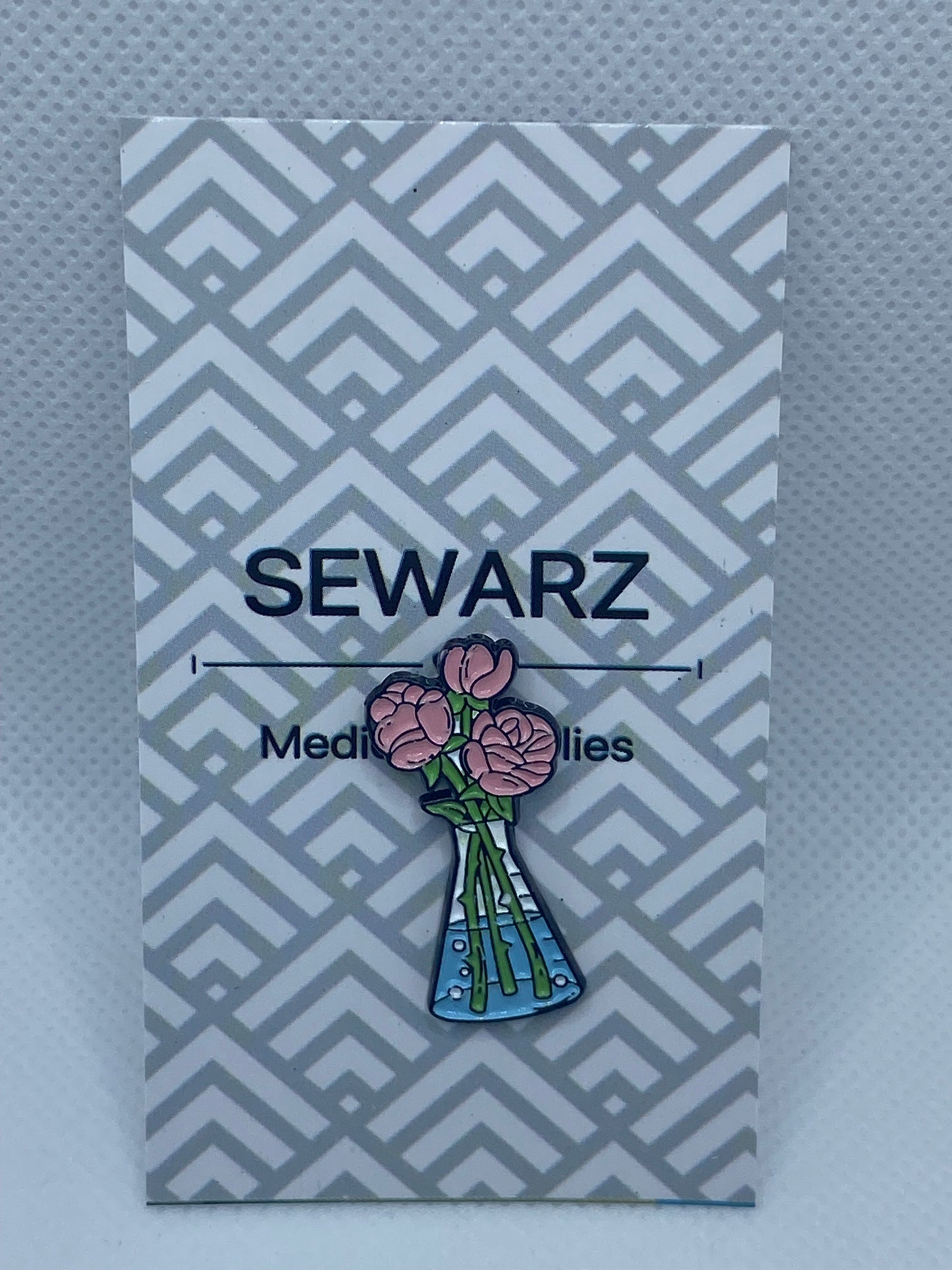 Laboratory flowers Brooch