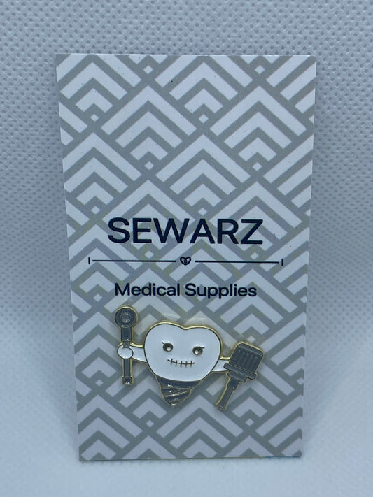 Tooth Dentistry Brooch