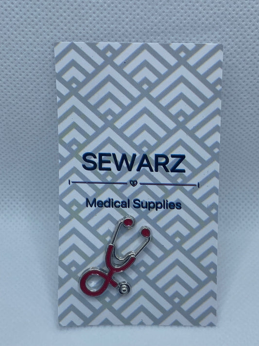 Stethoscope Brooch