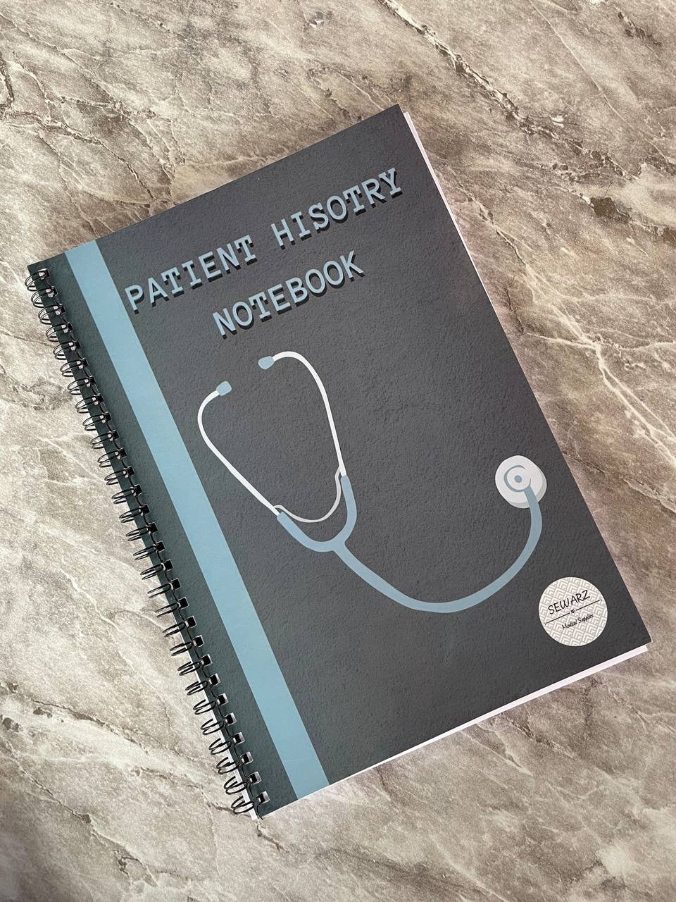 Patient History notebook