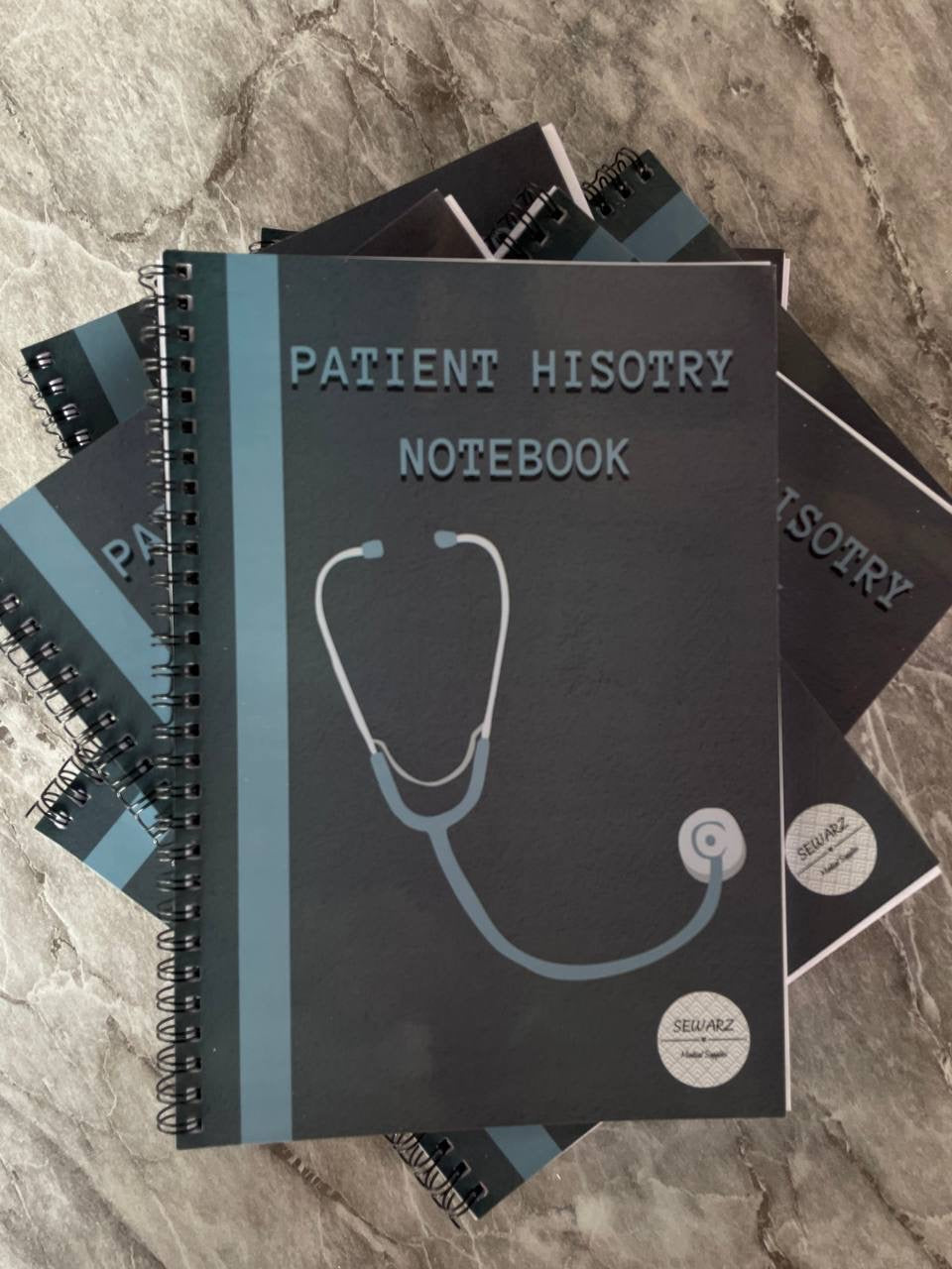 Patient History notebook