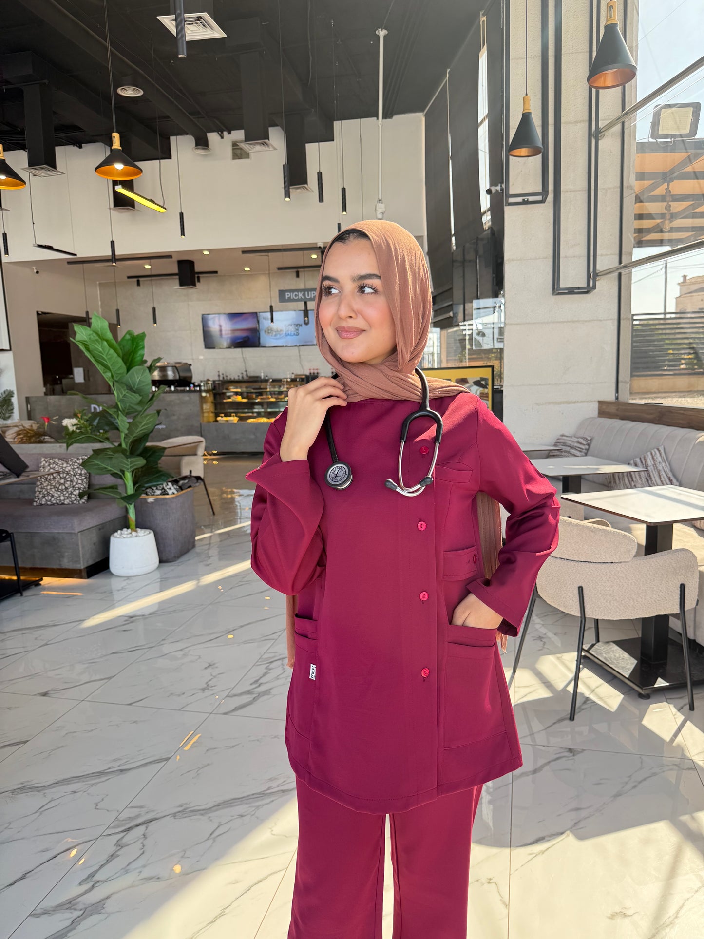 Ellen jacket scrub