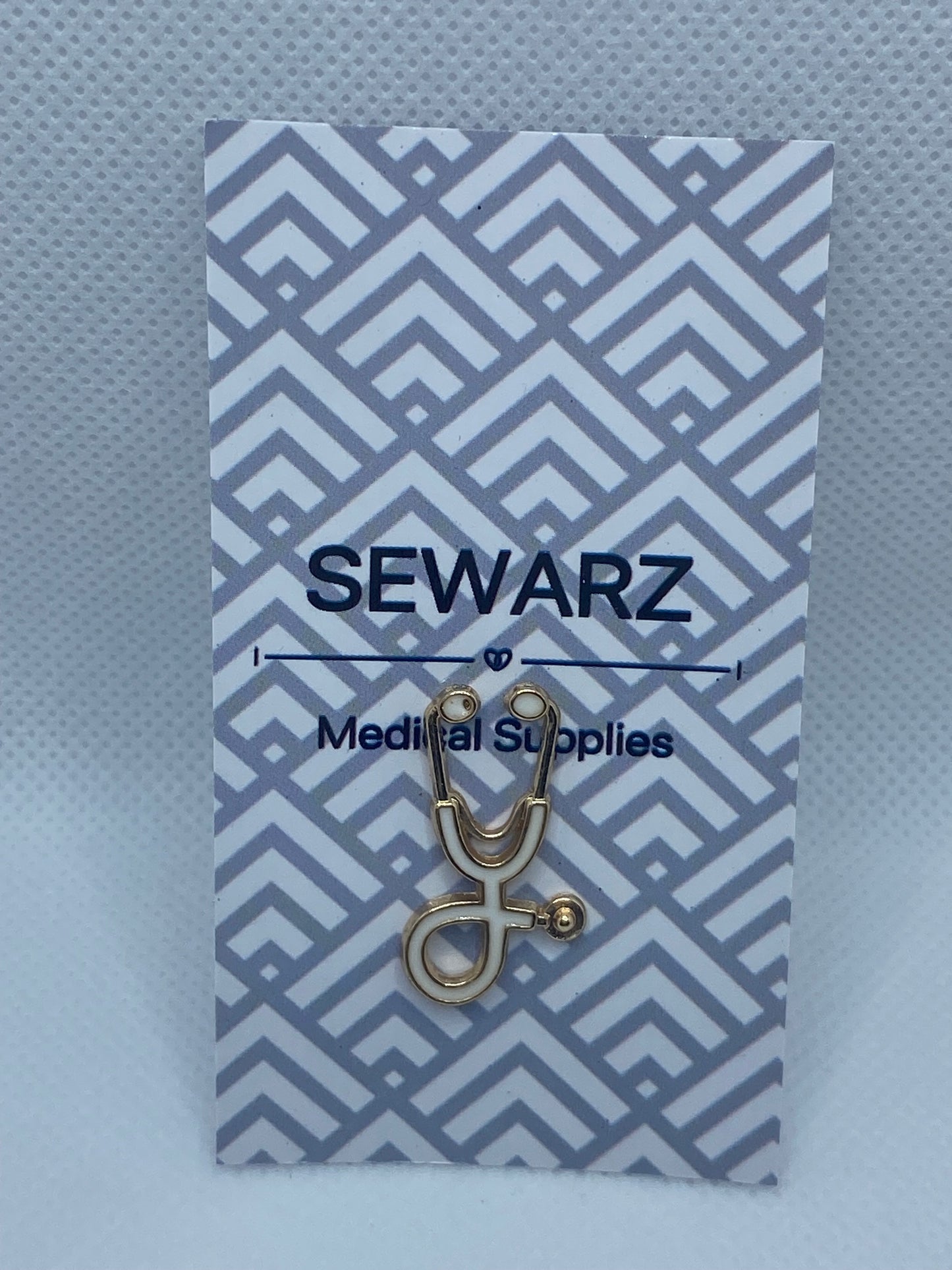 Stethoscope Brooch